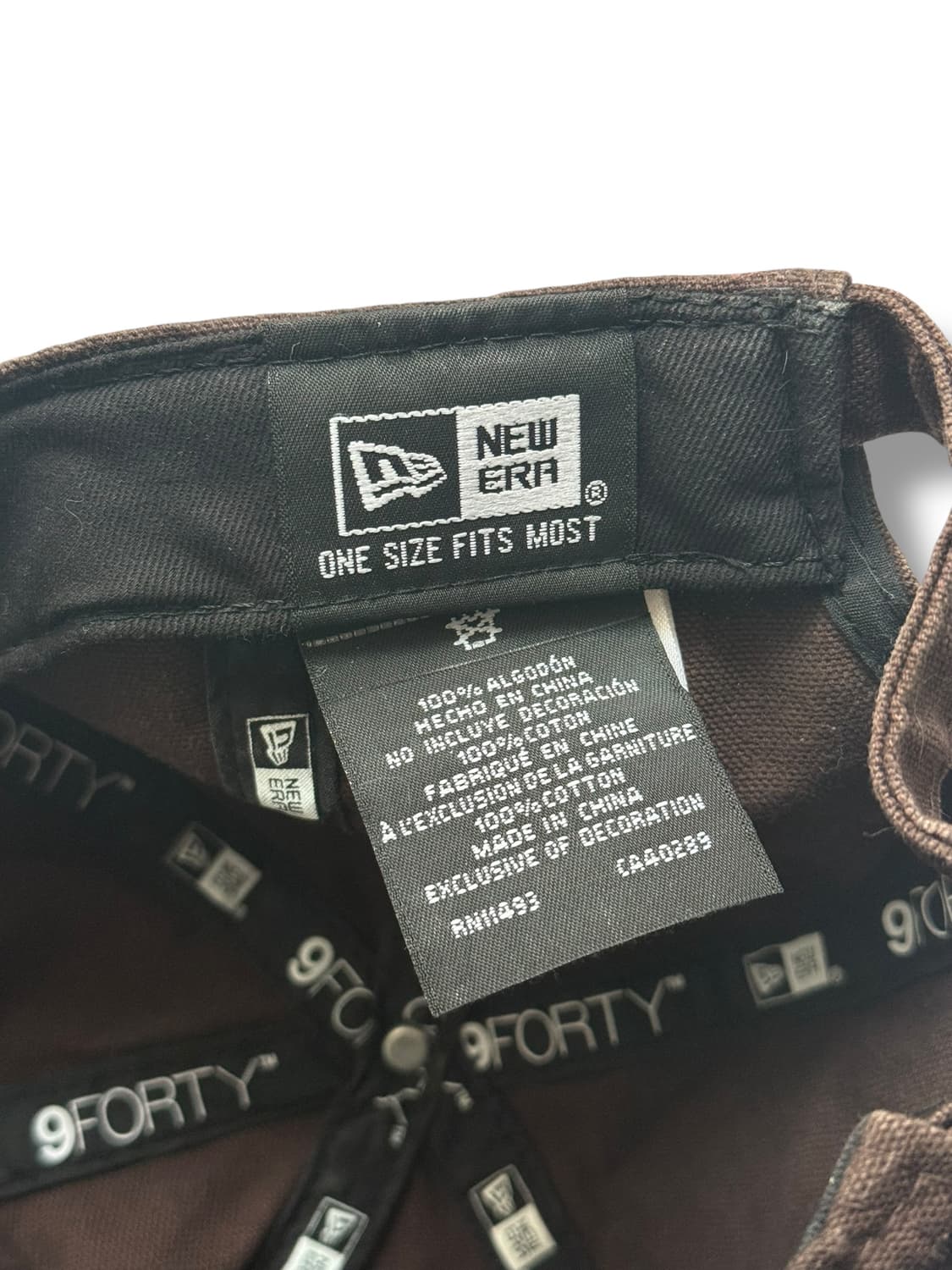 뉴에라 딥브라운 캡 상품이미지5