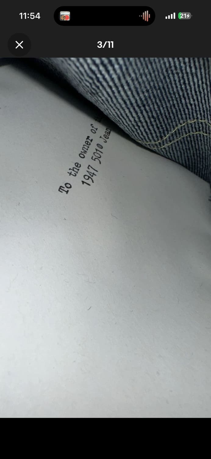 리바이스 47501 lvc 상품이미지3