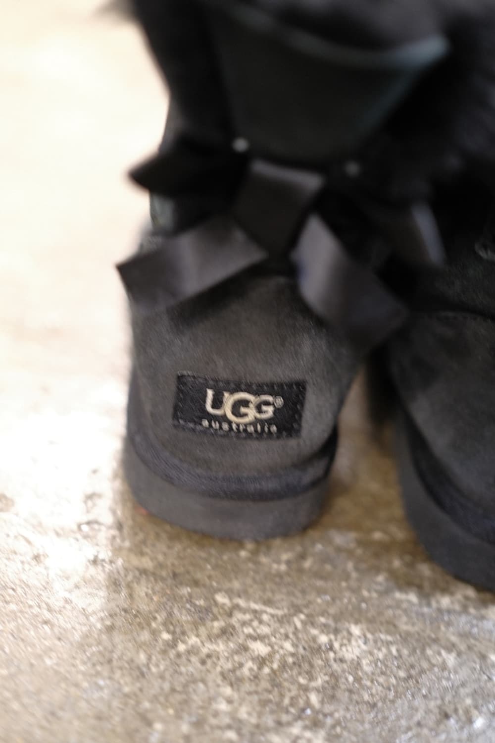 UGG 리본 부츠 230mm 상품이미지5