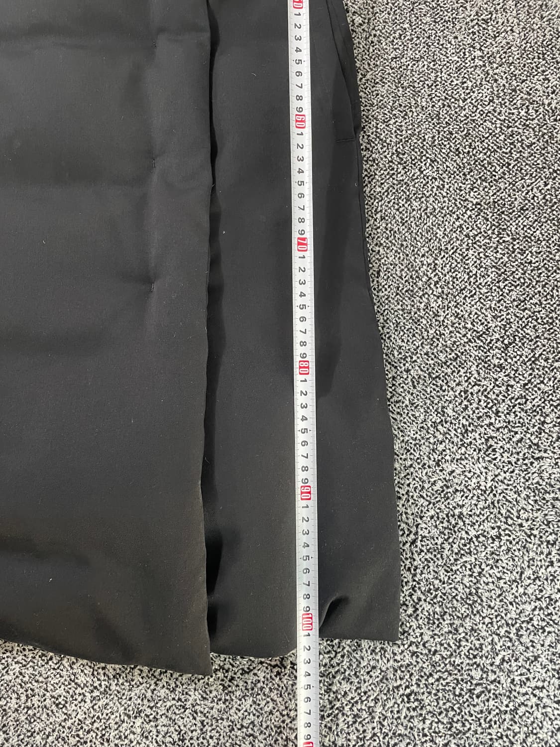 빈티지9. 이세이 미야케 플리츠 플리즈 롱 패딩 넥 라인 디테일 상품이미지8