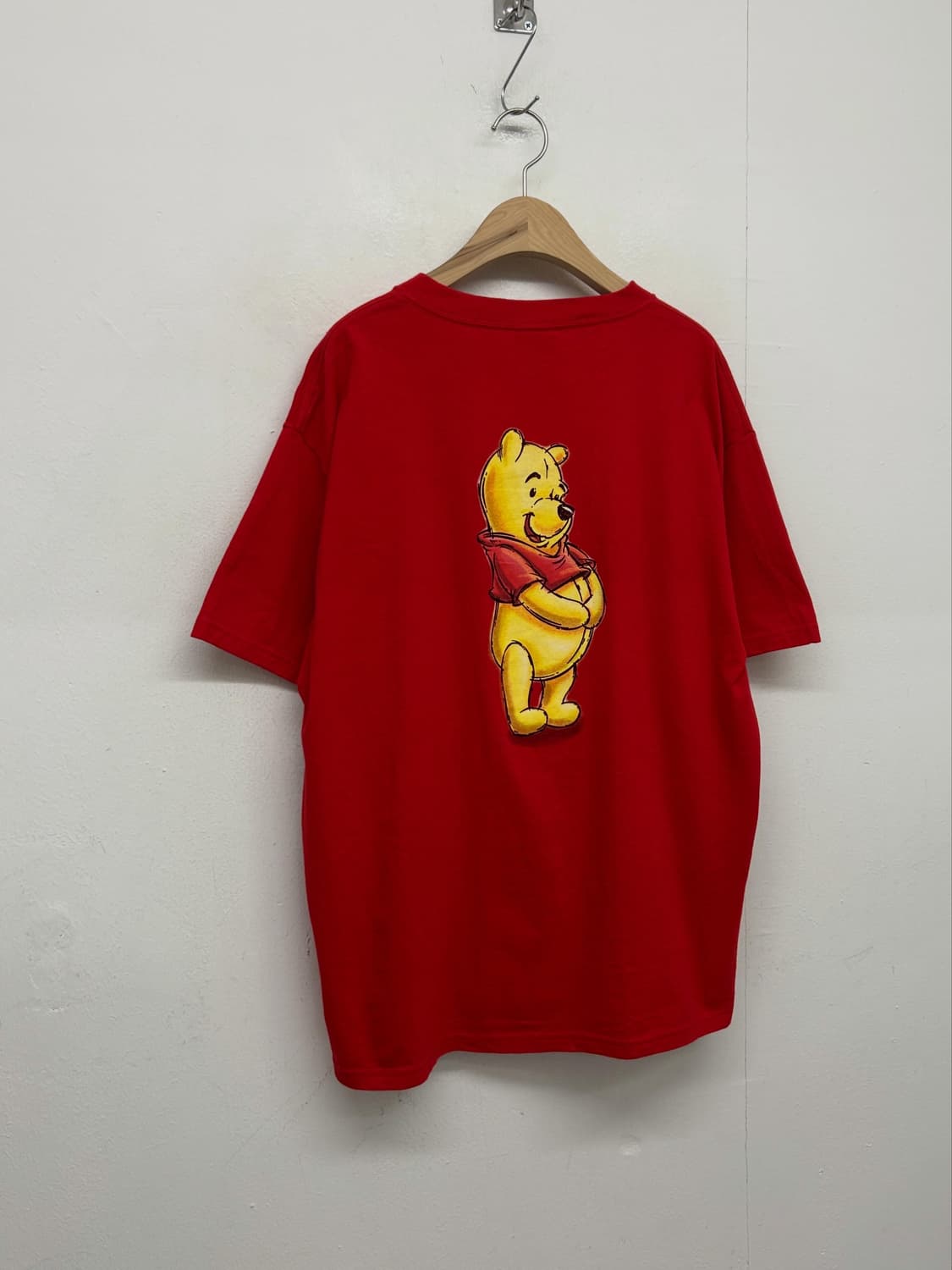 90s 빨간색 푸 티셔츠 반팔티 (Made in USA) 상품이미지2