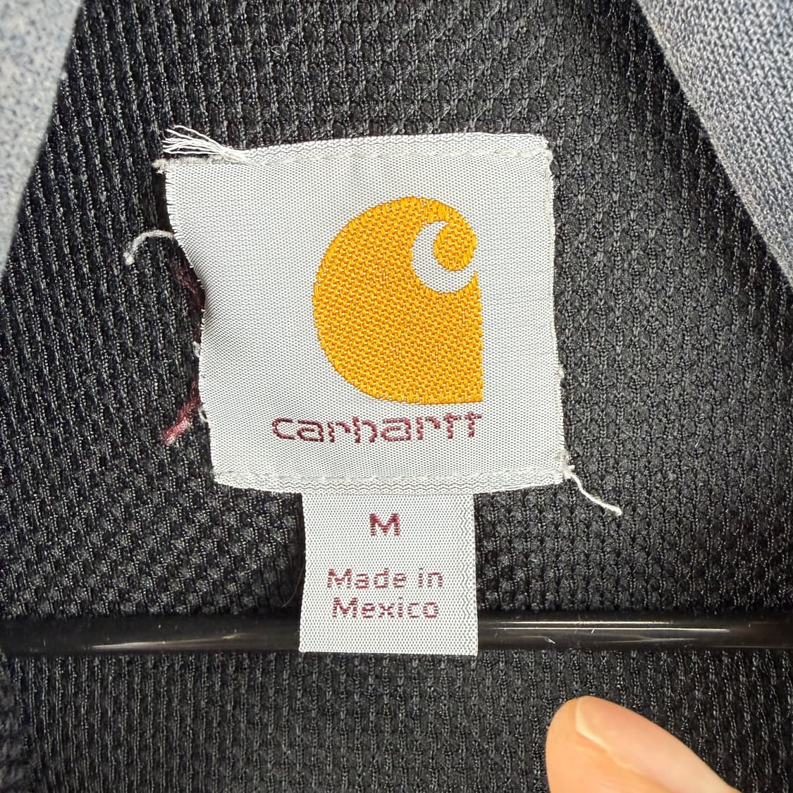 (M) 칼하트 레인디펜더 후드집업 네이비 (에이징) 상품이미지4