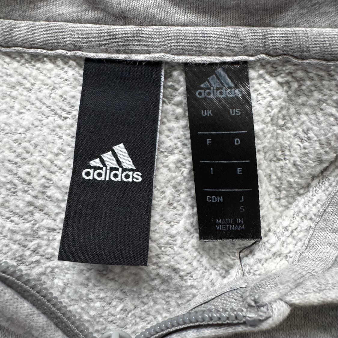 ADIDAS 일본빈티지 후드집업 아디다스 빈티지 후드집업 S 85 상품이미지4
