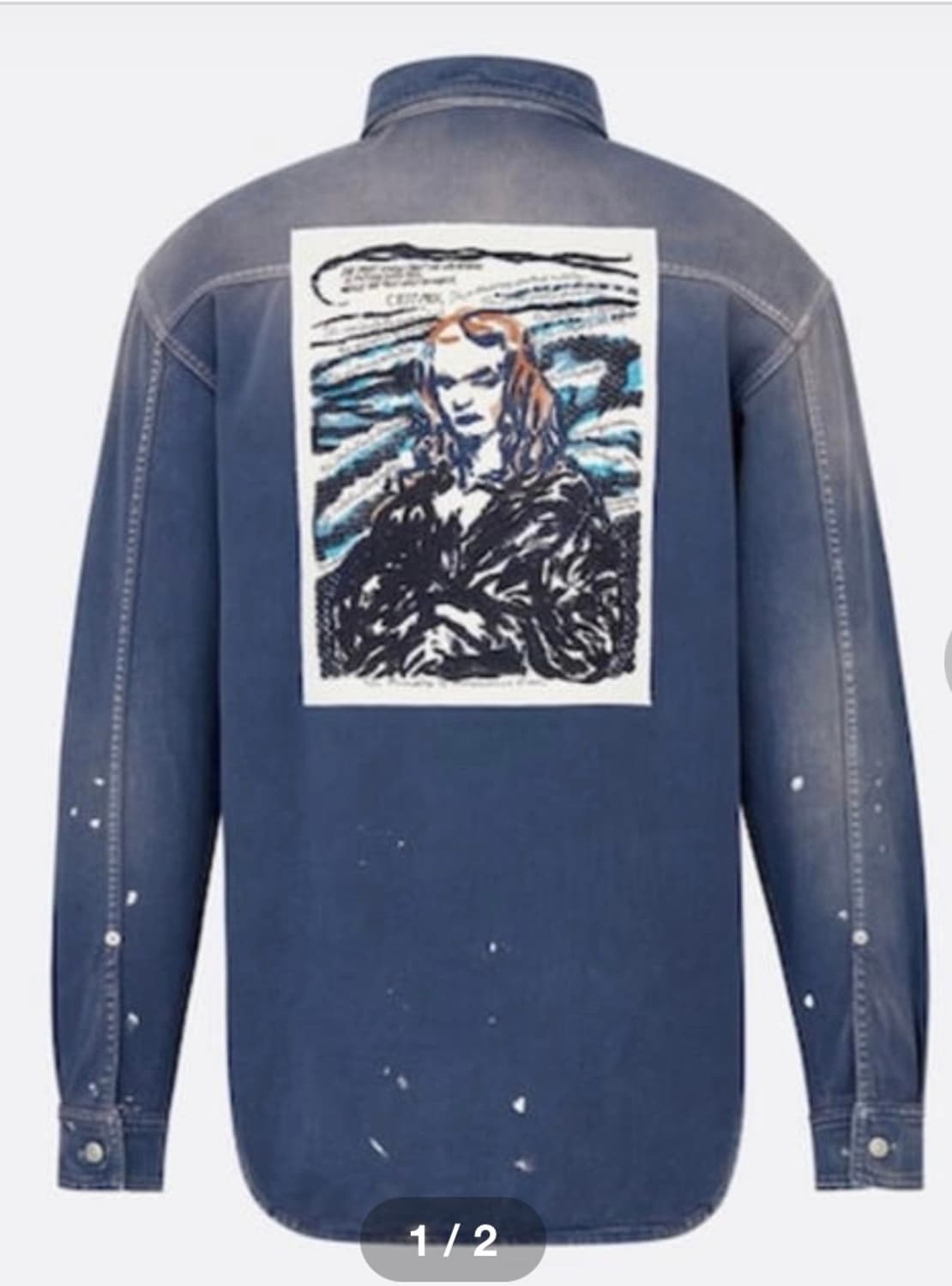 디올 데님셔츠 상품이미지2