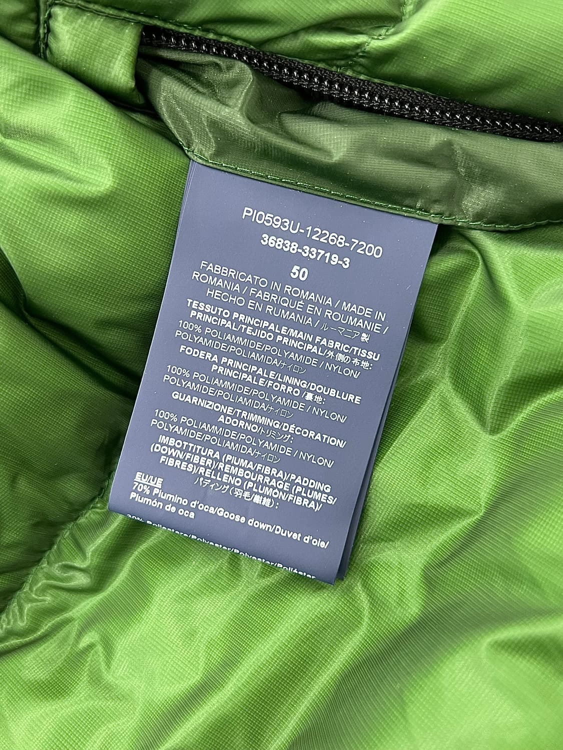 에르노 바질 그린 폴리 아미드 구스 다운 패딩 자켓 상품이미지8