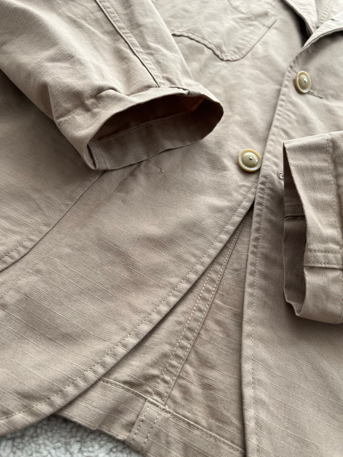 엔지니어드 가먼츠 베드포드 립스탑 베이지 상품이미지3