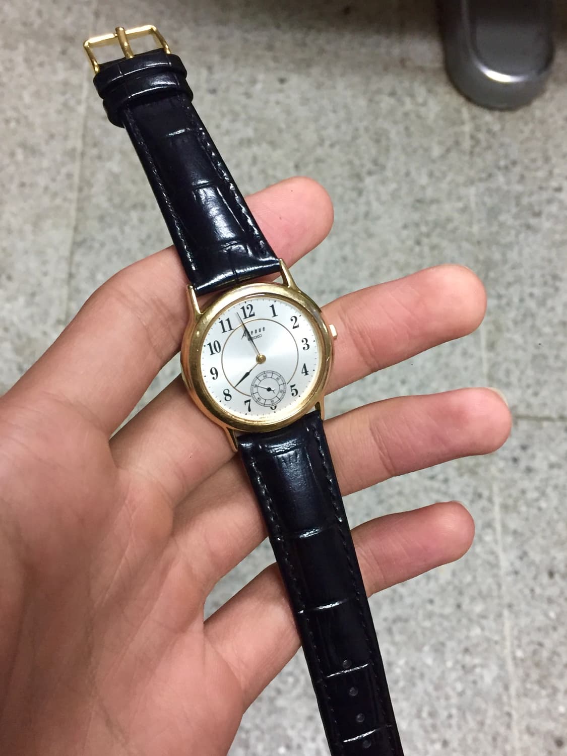90s Seiko avenue quatz gold 상품이미지5