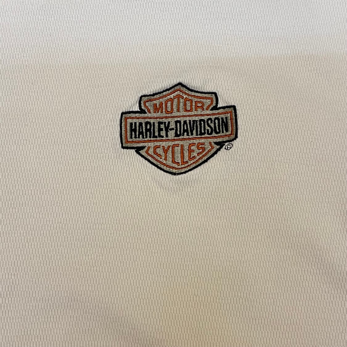 미국 빈티지 할리데이비슨 탄탄 와플 펀칭티셔츠 락티셔츠 반팔티 상품이미지2