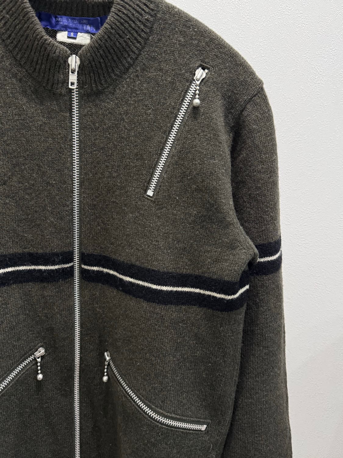 준야와타나베 07aw 멀티집 울 자켓 상품이미지4