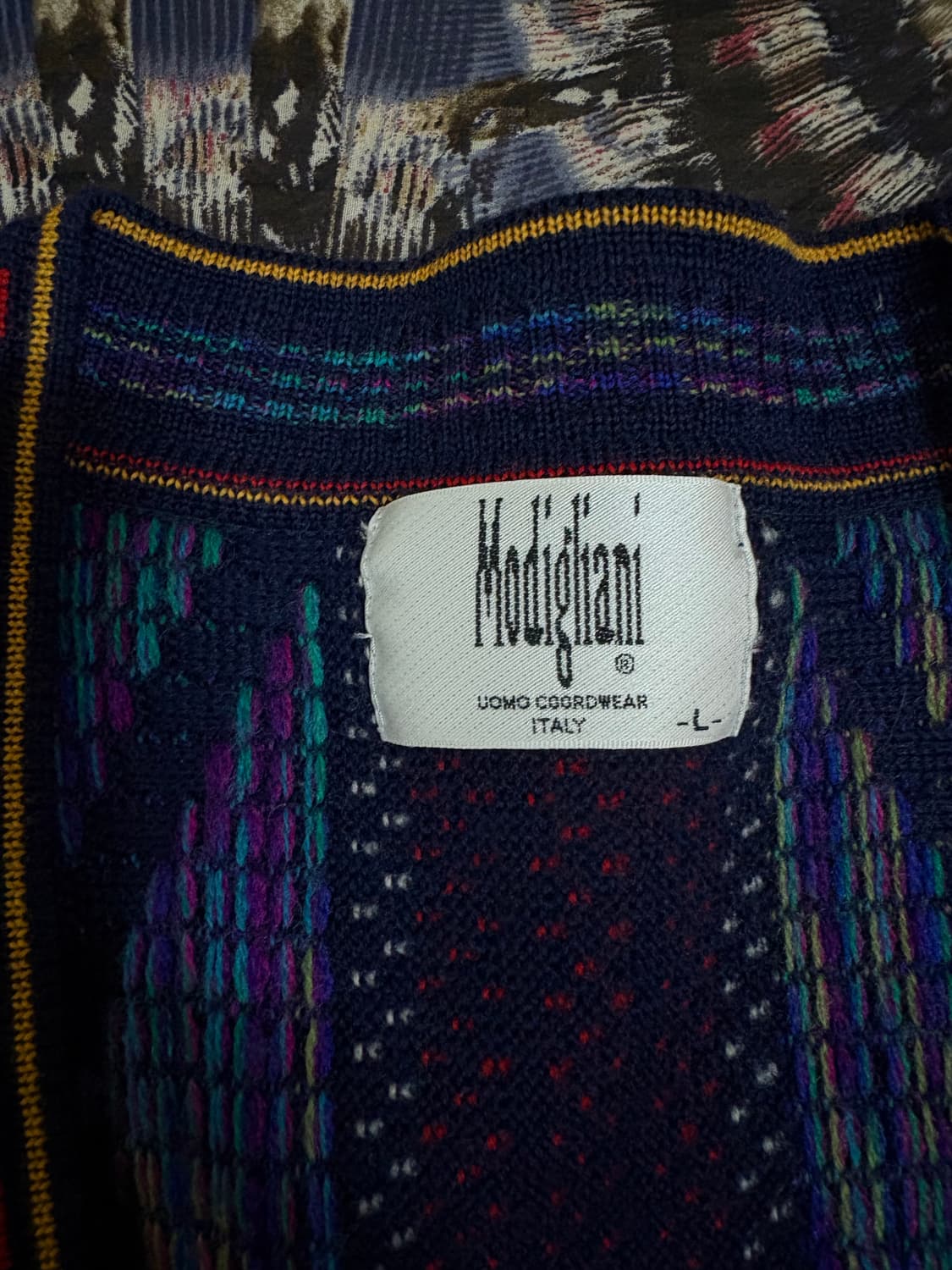 Vintage Coogi style knit cardigan 상품이미지3