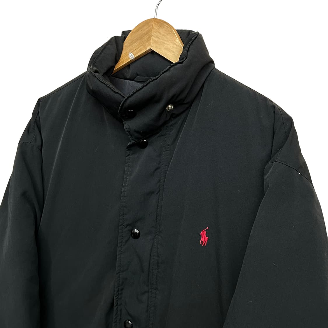 폴로 블랙 패딩 XL 상품이미지5