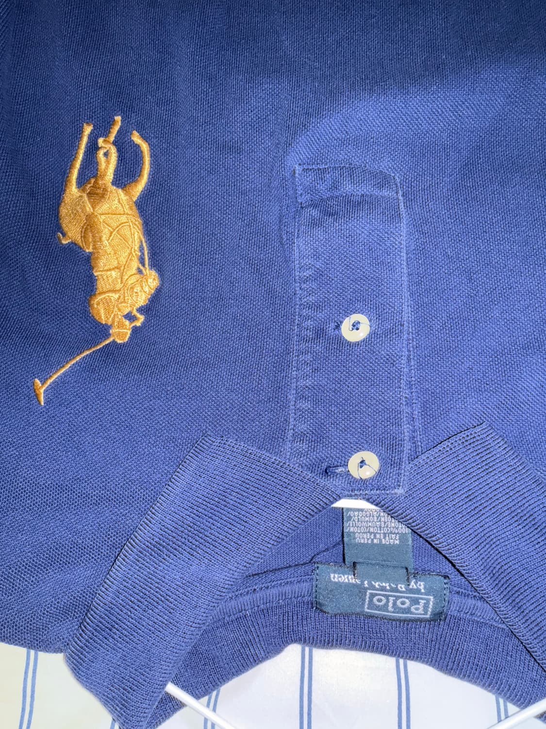 폴로 랄프로렌 빅포니 긴팔 폴로티 XL 상품이미지2