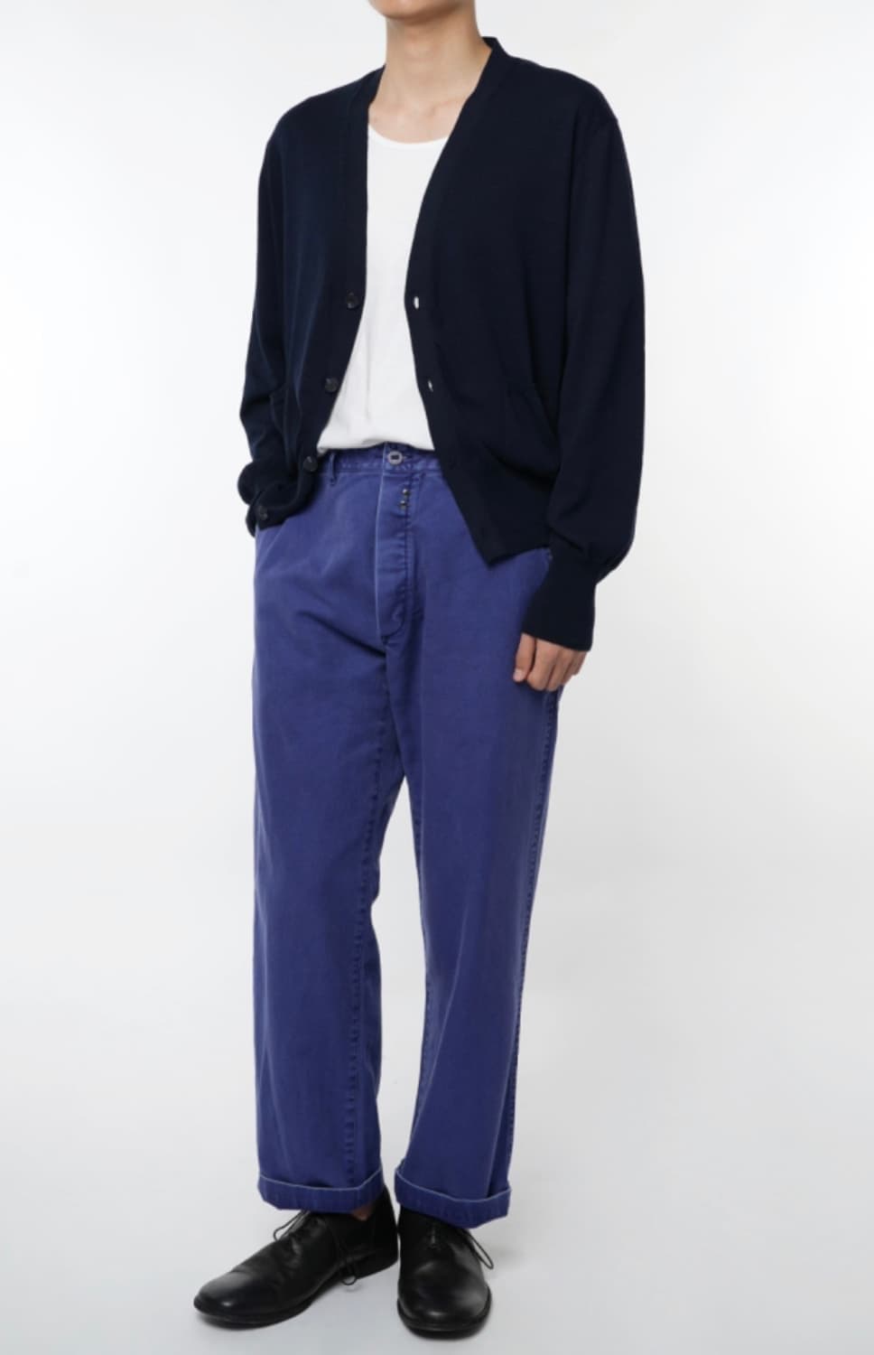 이얼즈어고 프렌치블루 y-964 프렌치 워크 팬츠 3사이즈 상품이미지3