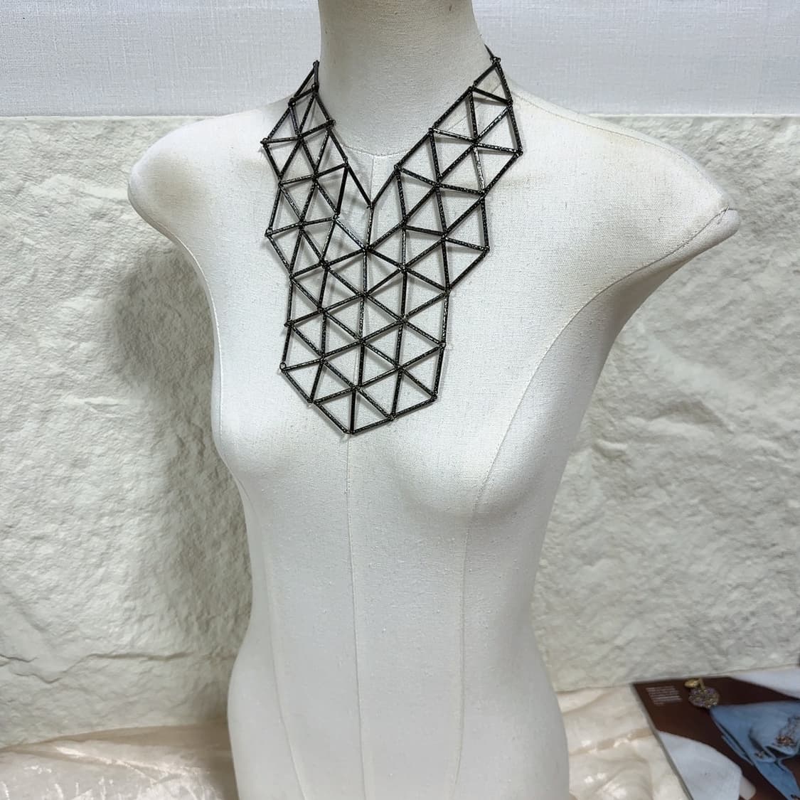 빈티지 고딕 기하 브레이드 목걸이 상품이미지1