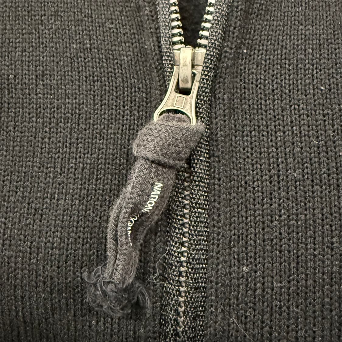 [정품/L] 내셔널지오그래픽 블랙 집업 자켓 b18 상품이미지7