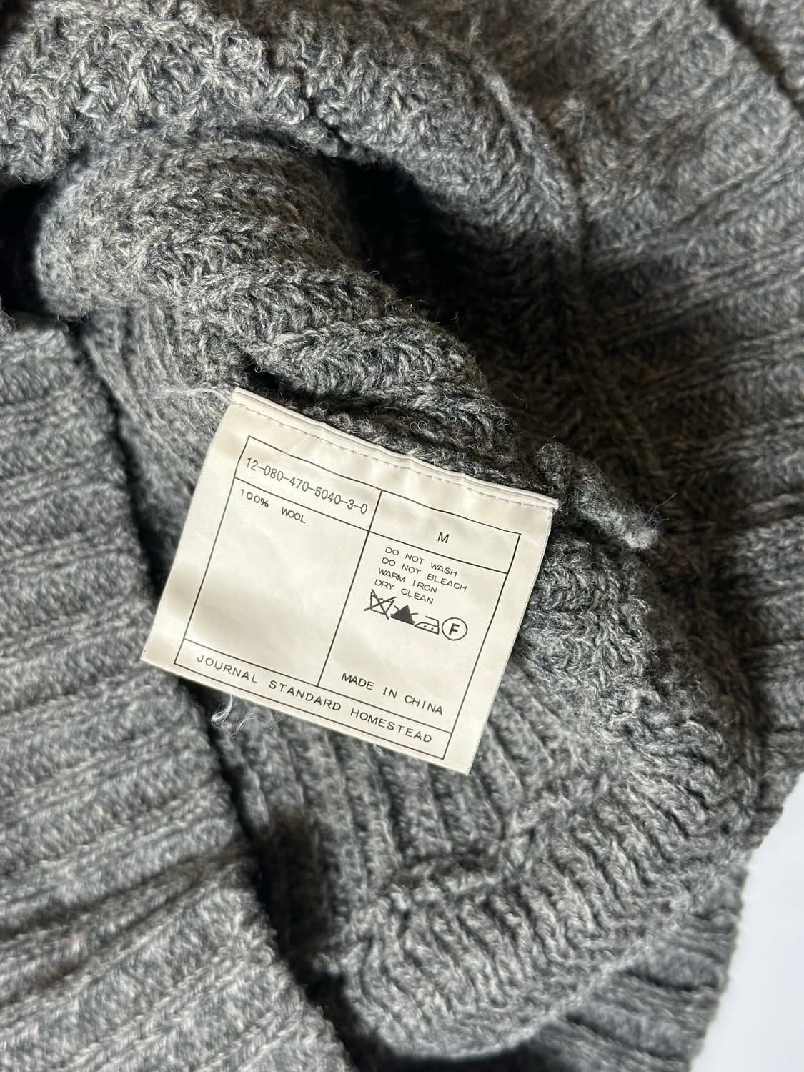 J.S. Stewart 헤비 울 니트 상품이미지9