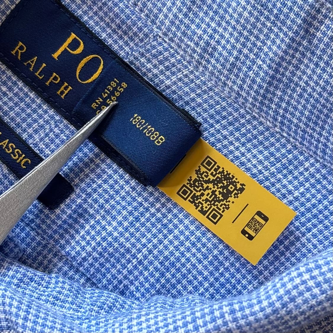 [L/105-107] 신형 폴로 랄프로렌 Linen 클래식 핏 셔츠 상품이미지4