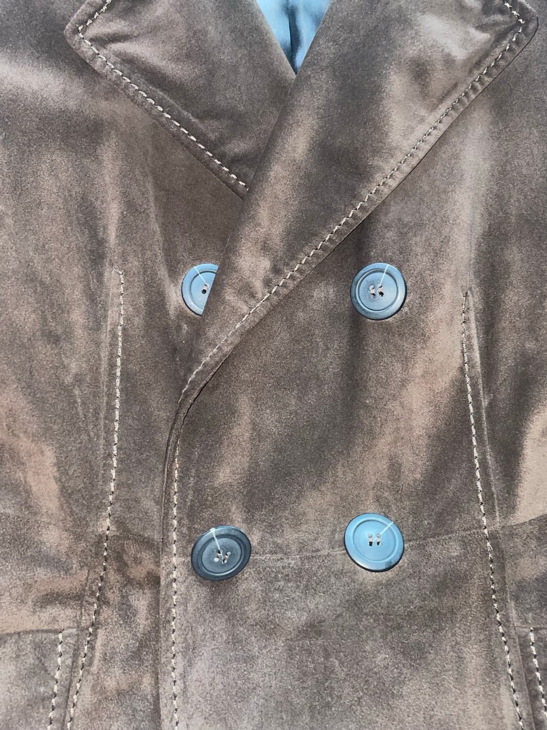 아르마니 꼴레지오니 스웨이드 코트 상품이미지9