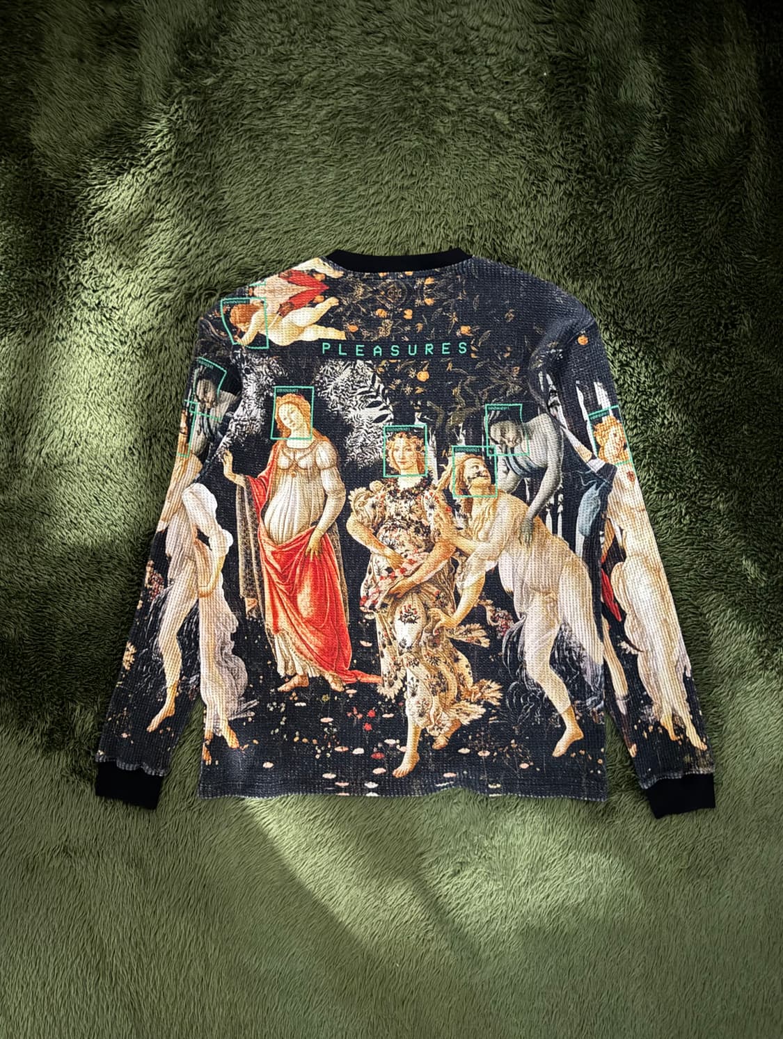 [L] Pleasures 플레져스 Primavera 써멀 와플 롱슬리브 상품이미지7