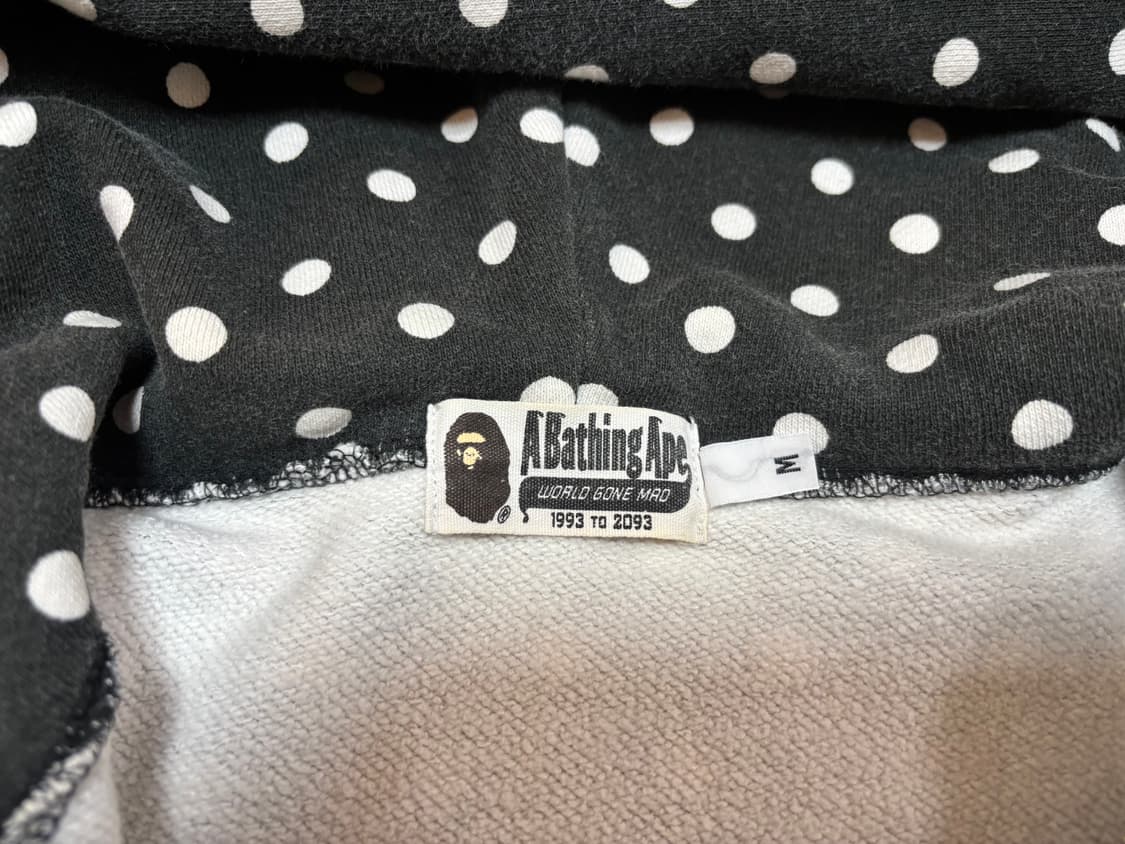 [희귀]베이프 도트 후드집업 상품이미지5