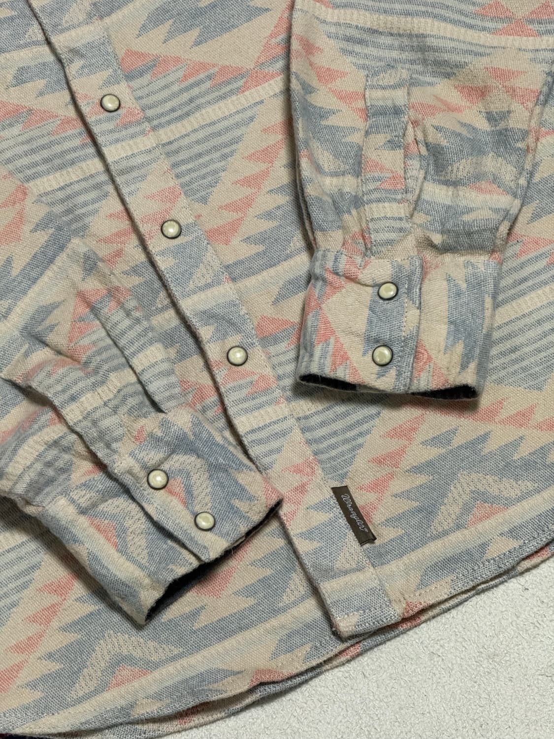 랭글러 웨스턴셔츠 Wrangler western pattern shirt 상품이미지5