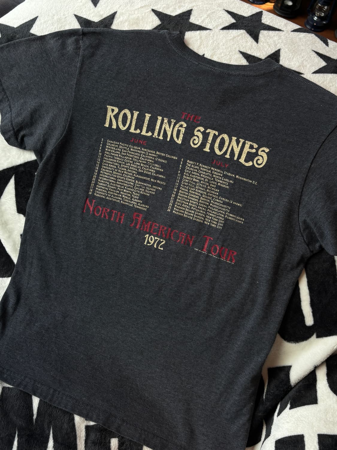 The Rolling Stones 1972 US Tour Tee 상품이미지5