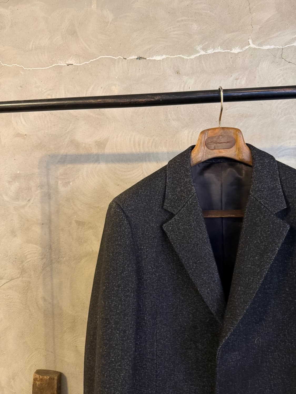 세루띠 커버트울 체스터필드 코트 100 상품이미지9