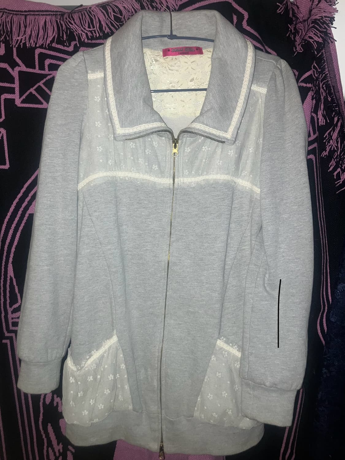 057 dolly girl by Anna sui lace zip up  상품이미지1