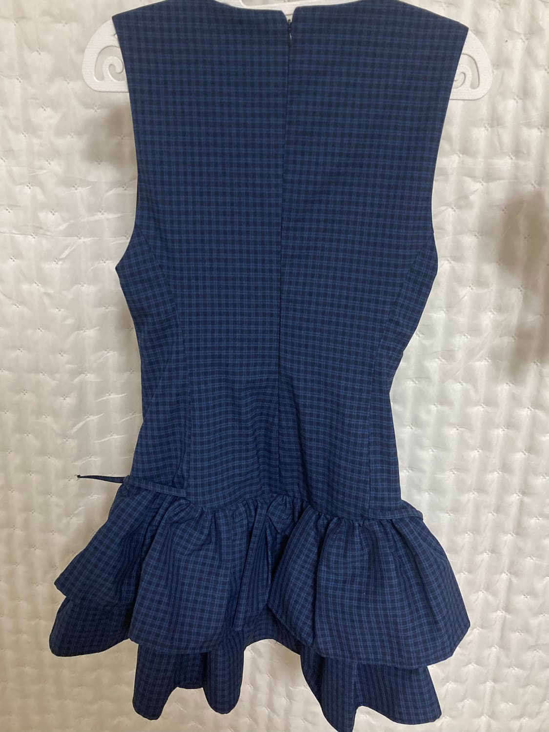 자라 체크 프릴 미니 원피스 3067/269/405 상품이미지5