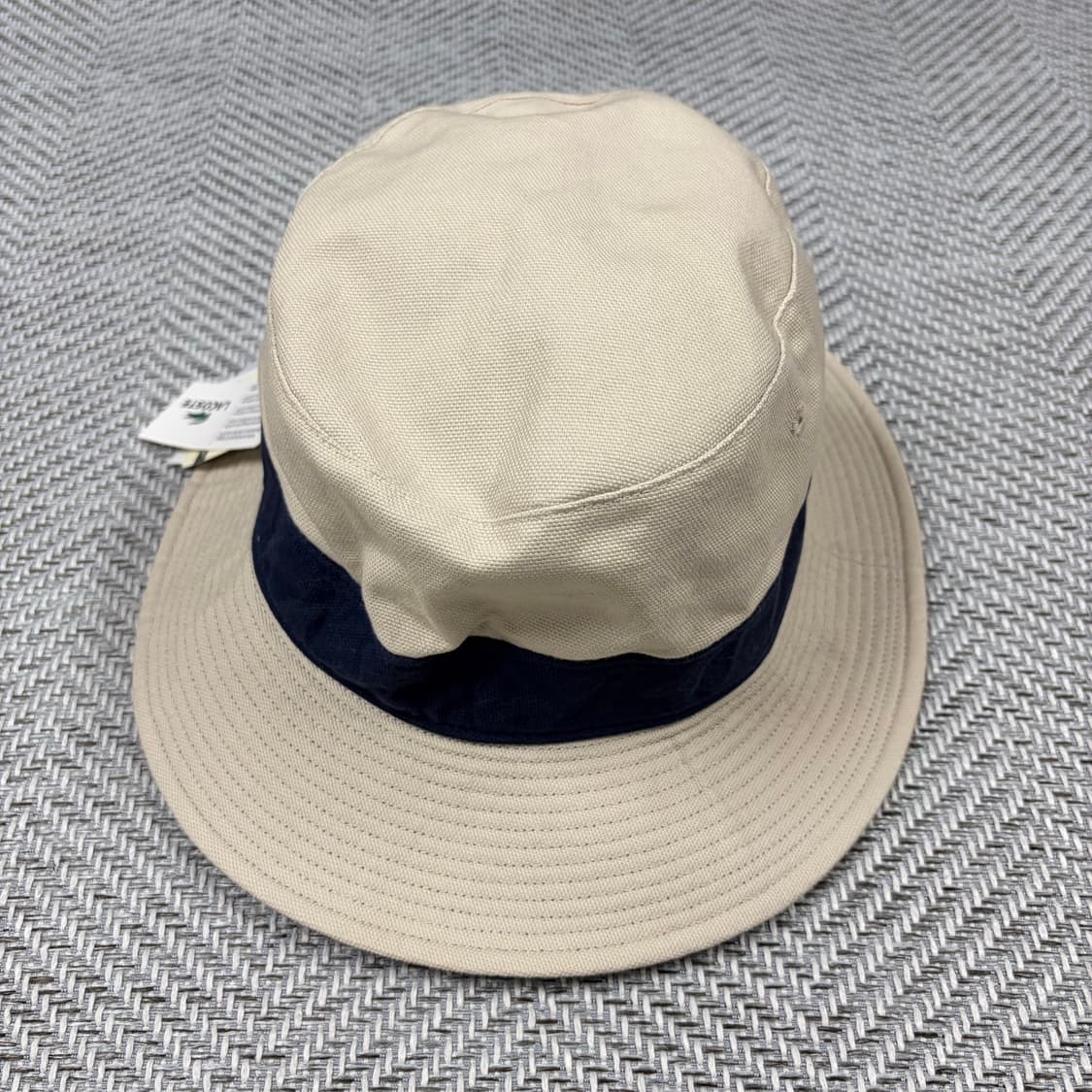 (58.5)라코스테 양면 벙거지 새상품 상품이미지2