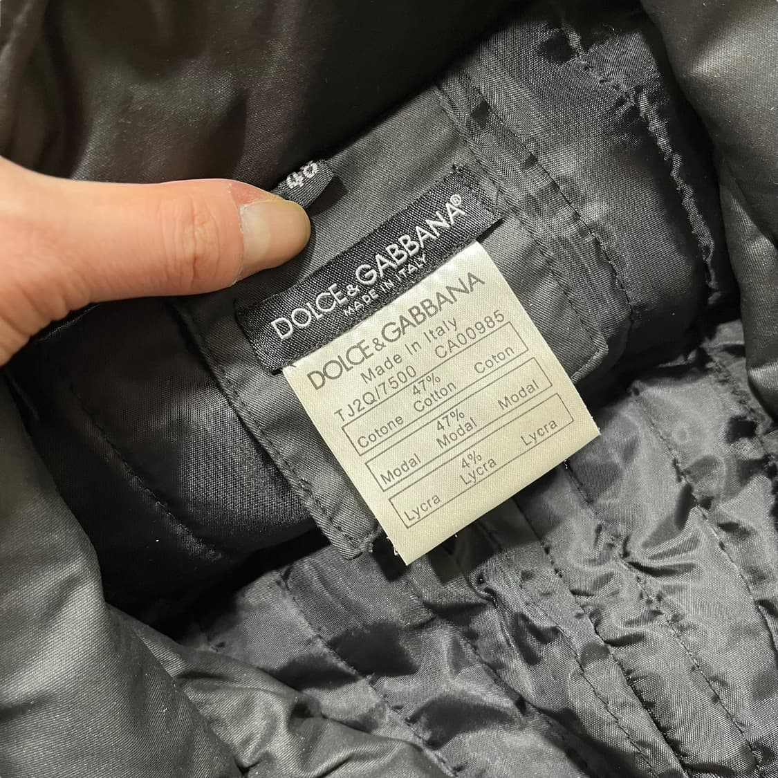 Dolce & Gabbana 2003AW Dark Rider jacket 상품이미지10