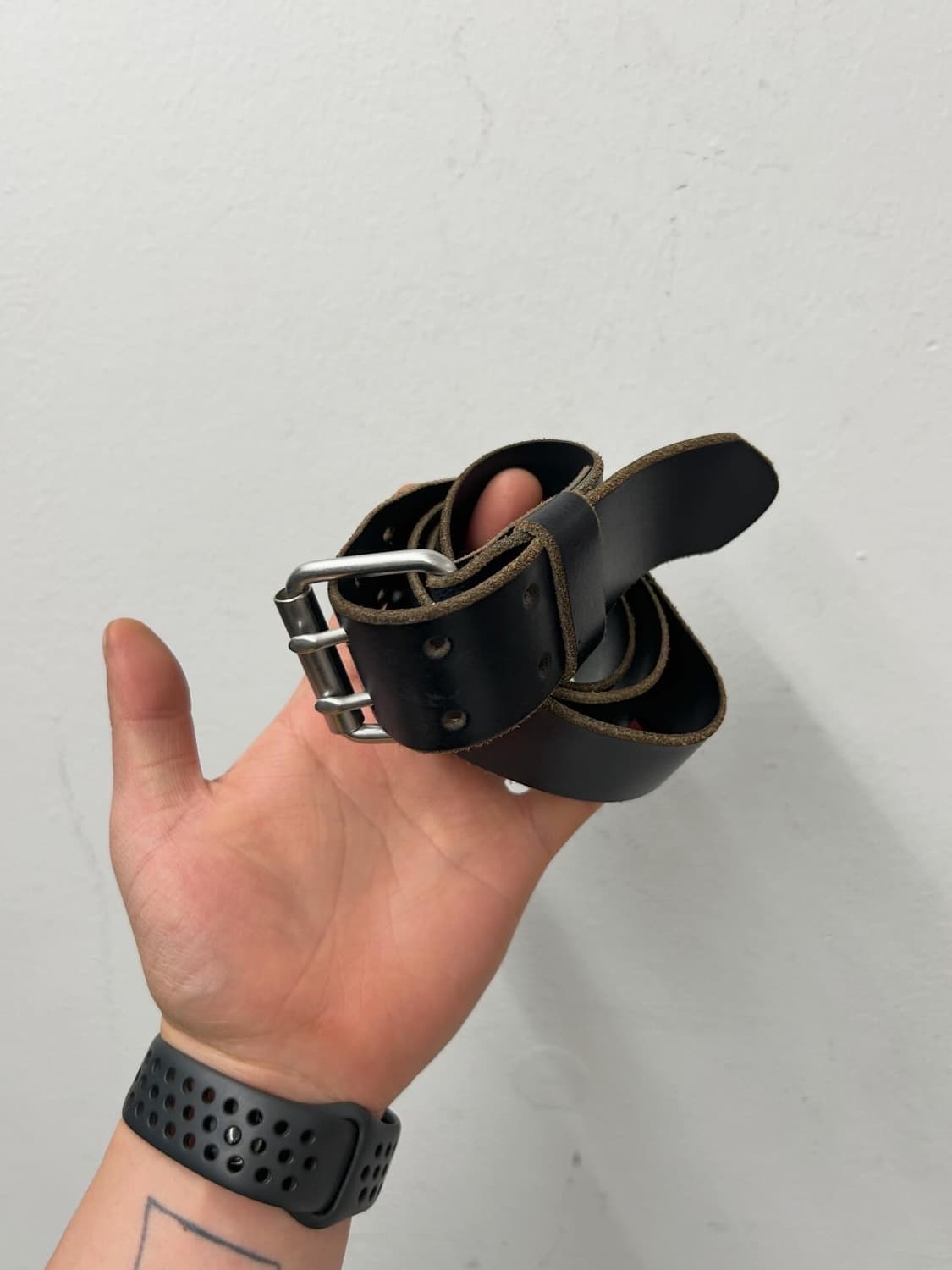 올드 갭 레더 벨트 (MADE IN USA) 상품이미지2