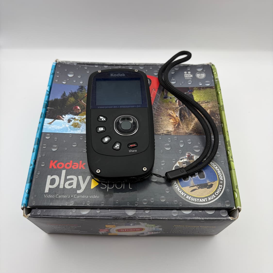 코닥 플레이스포츠 ZX5 블랙 캠코더 디카 디지털 카메라 상품이미지2
