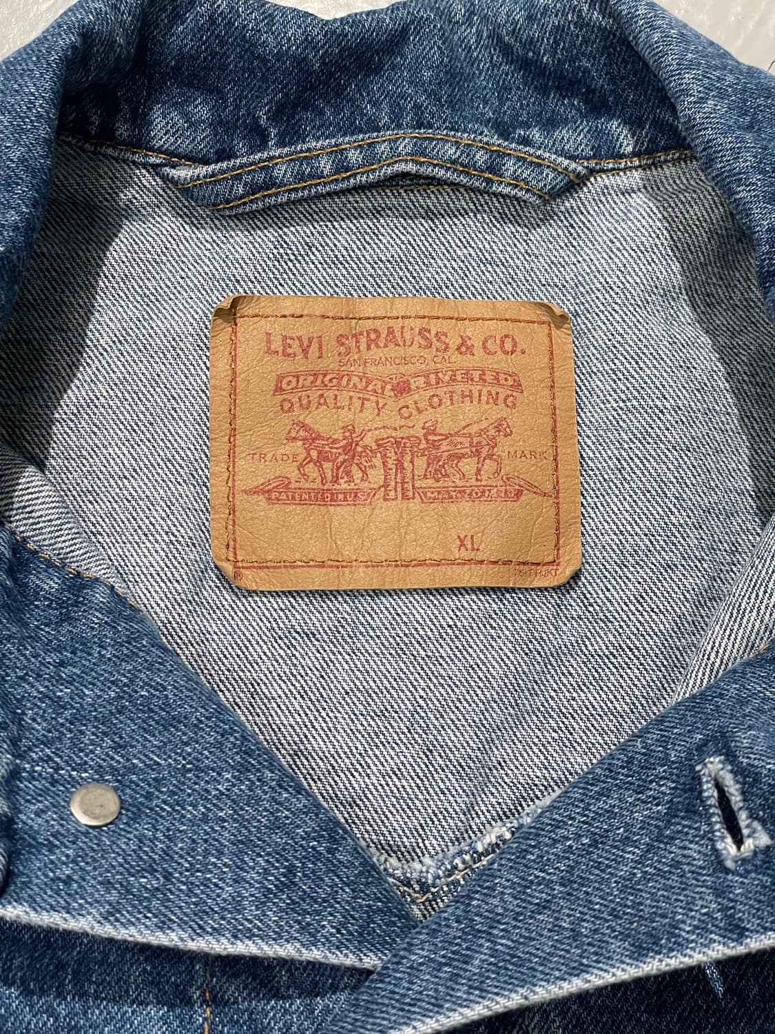90's 리바이스 3세대 데님 자켓   상품이미지7