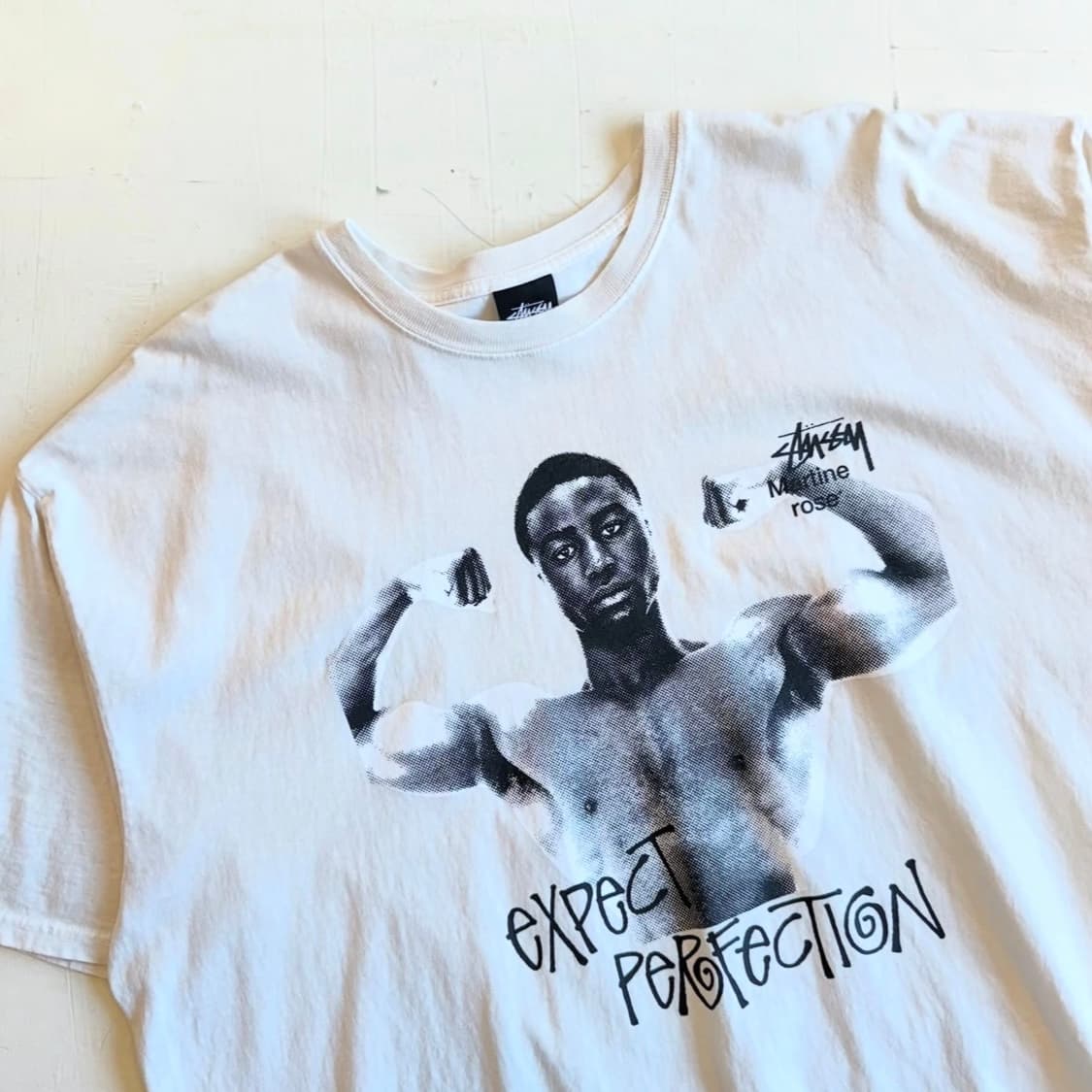 Stussy X Martine Rose 피그먼트 티셔츠 상품이미지4