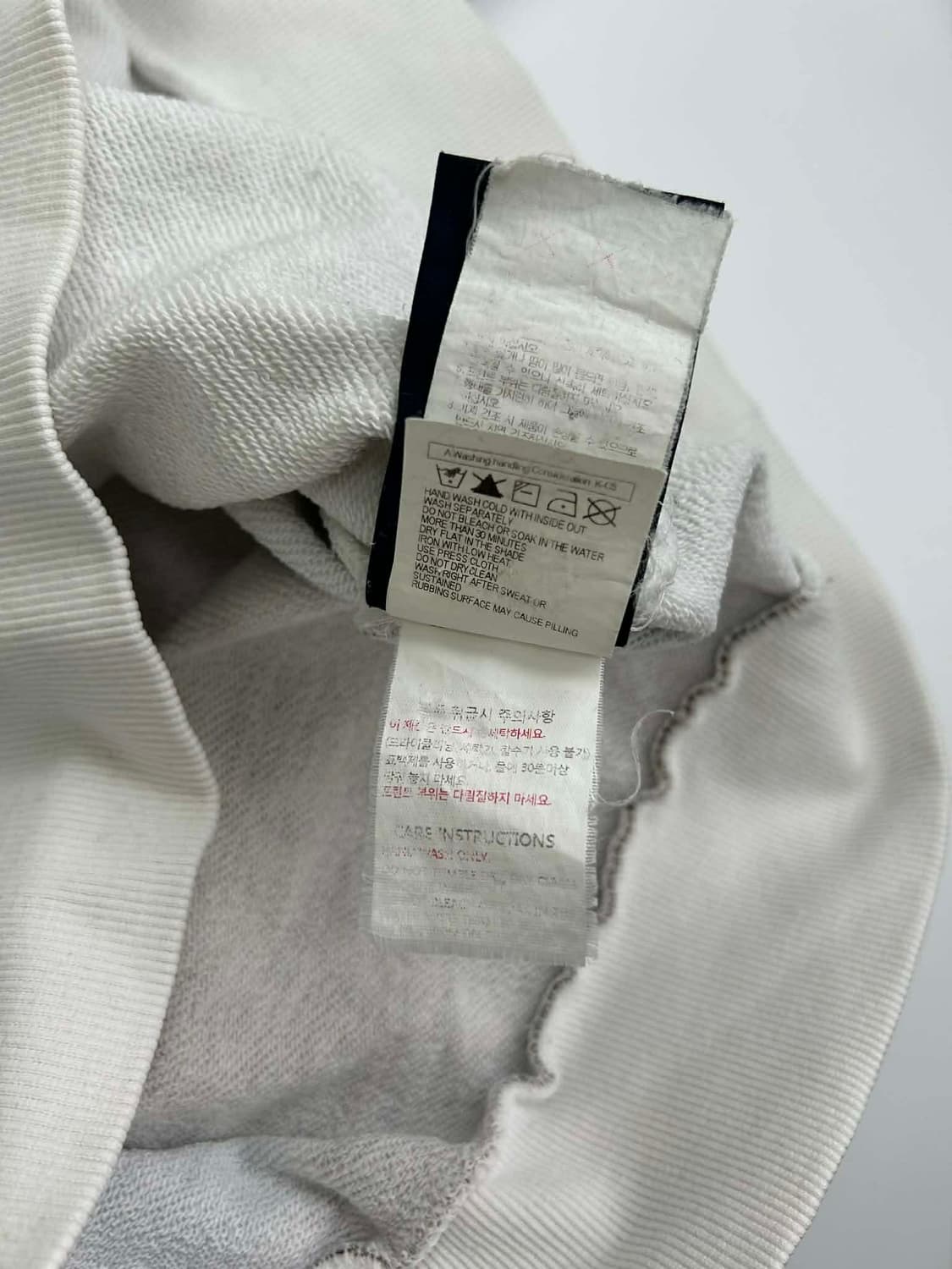 [46] 준지 슬로건 프린트 스웻 셔츠 맨투맨 상품이미지5