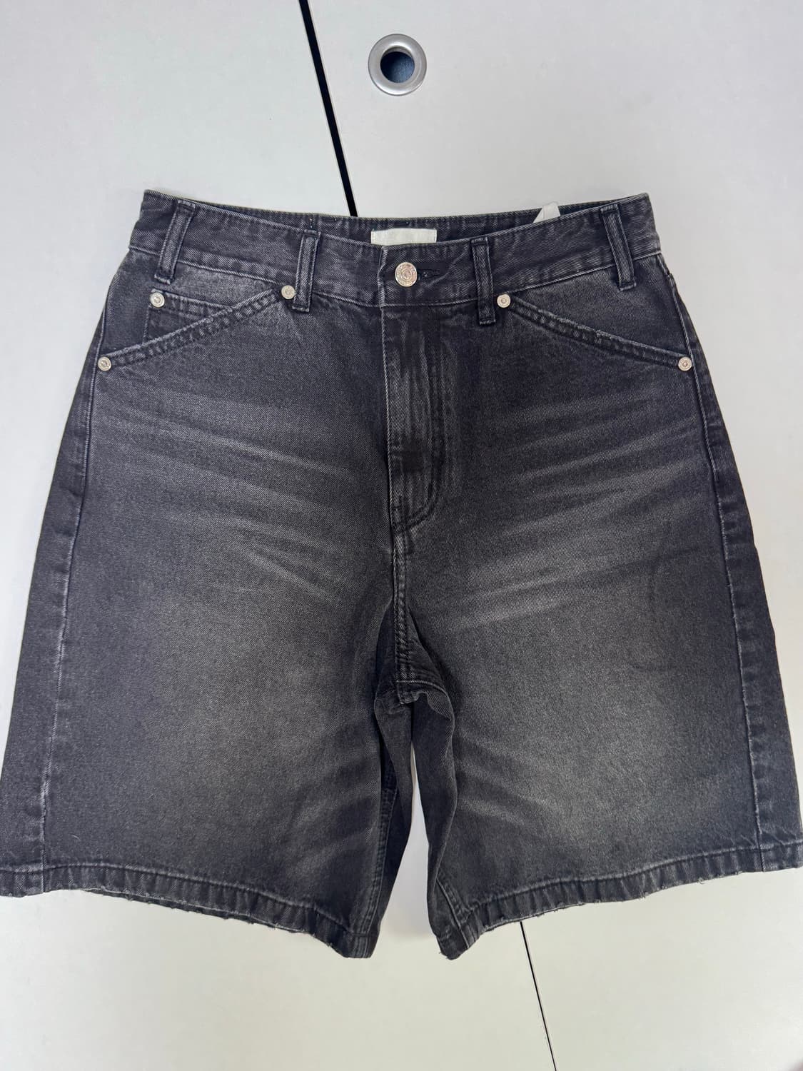 세터 블랙 버뮤다 데님 상품이미지1