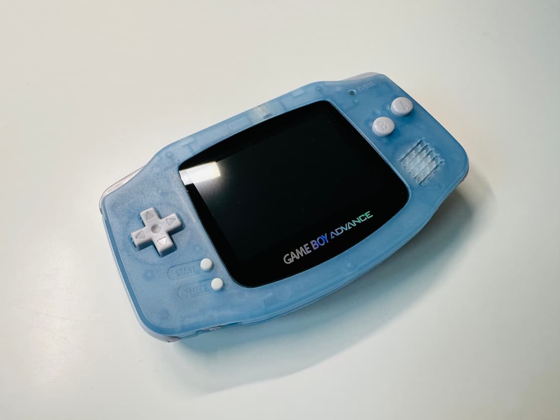 닌텐도 GBA 게임보이 어드밴스 밀키블루 IPS 백라이트 박스셋 판매 상품이미지7