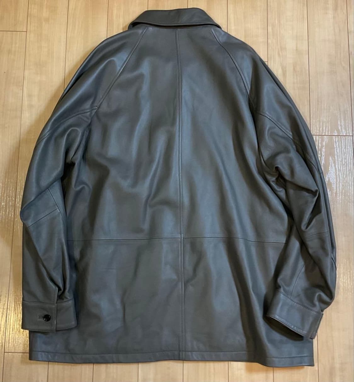 (2) ccu 레더 커버올 자켓 상품이미지3