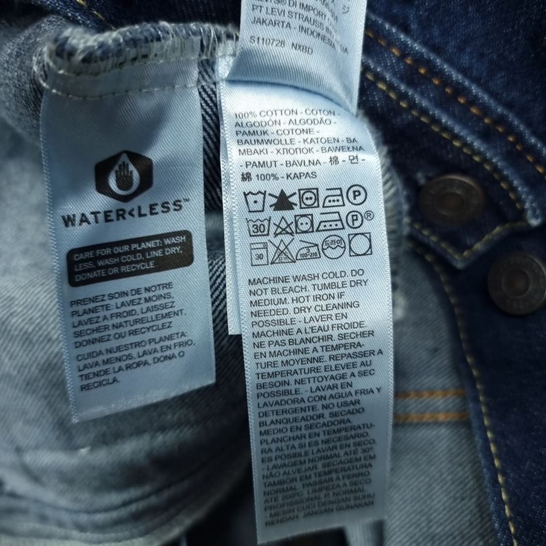 [리바이스] 타입쓰리 트러커 데님 자켓 청자켓 M19475 상품이미지10