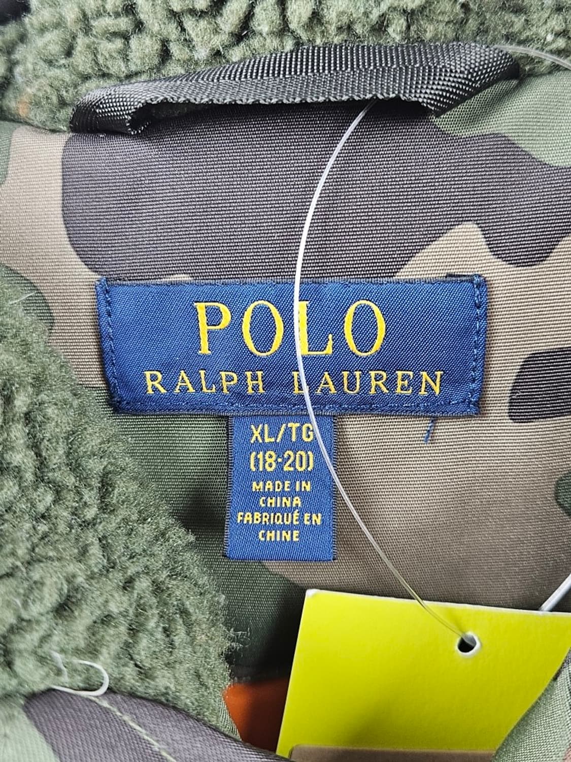 폴로랄프로렌 카모플라쥬 퍼후드 패딩 자켓 ( XL ) / 10711 상품이미지7