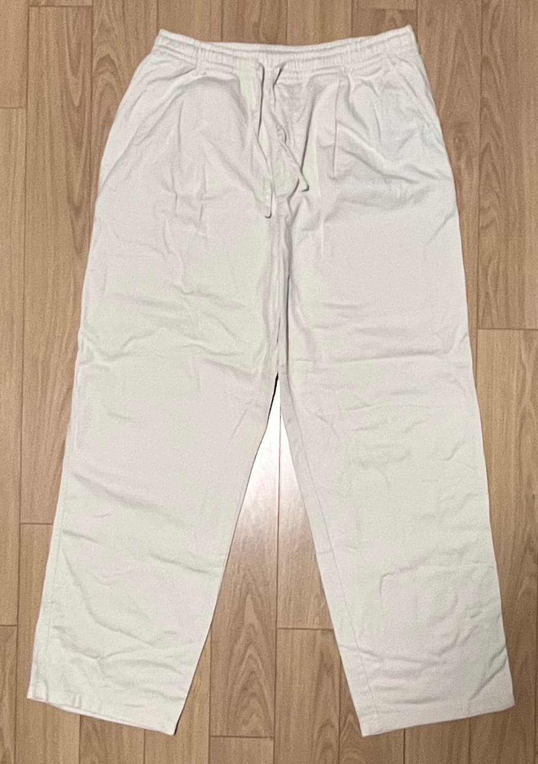 Lee 와이드 팬츠 L 아이보리 상품이미지1