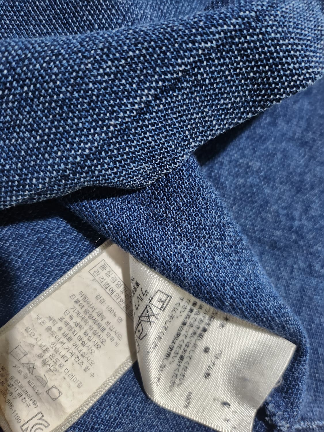 **폴로 랄프로렌 빅포니 인디고 워싱 반팔  S 상품이미지8