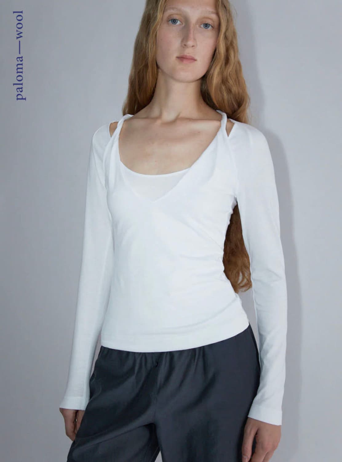 팔로마울 레이어드 티셔츠 camille 상품이미지1