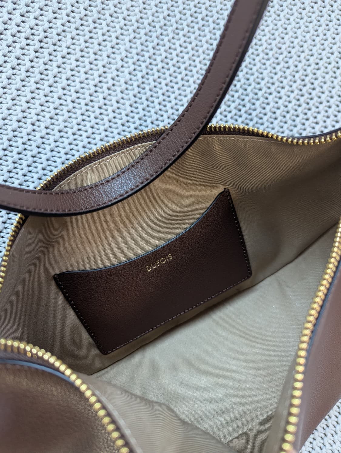 듀푸아 DUFOIS SAC AUDE BISTRO BROWN 숄더백 상품이미지4