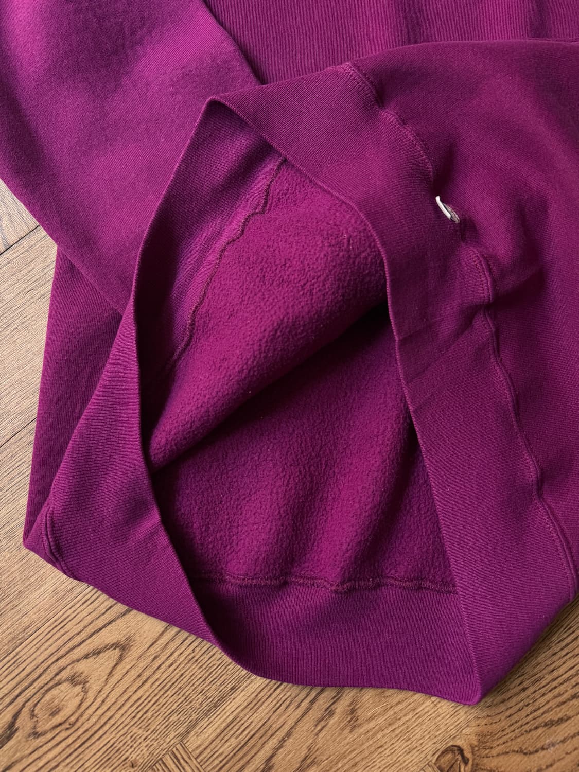 [XL]90's 러셀 Made in USA 플럼 플레인 스웻셔츠 상품이미지6