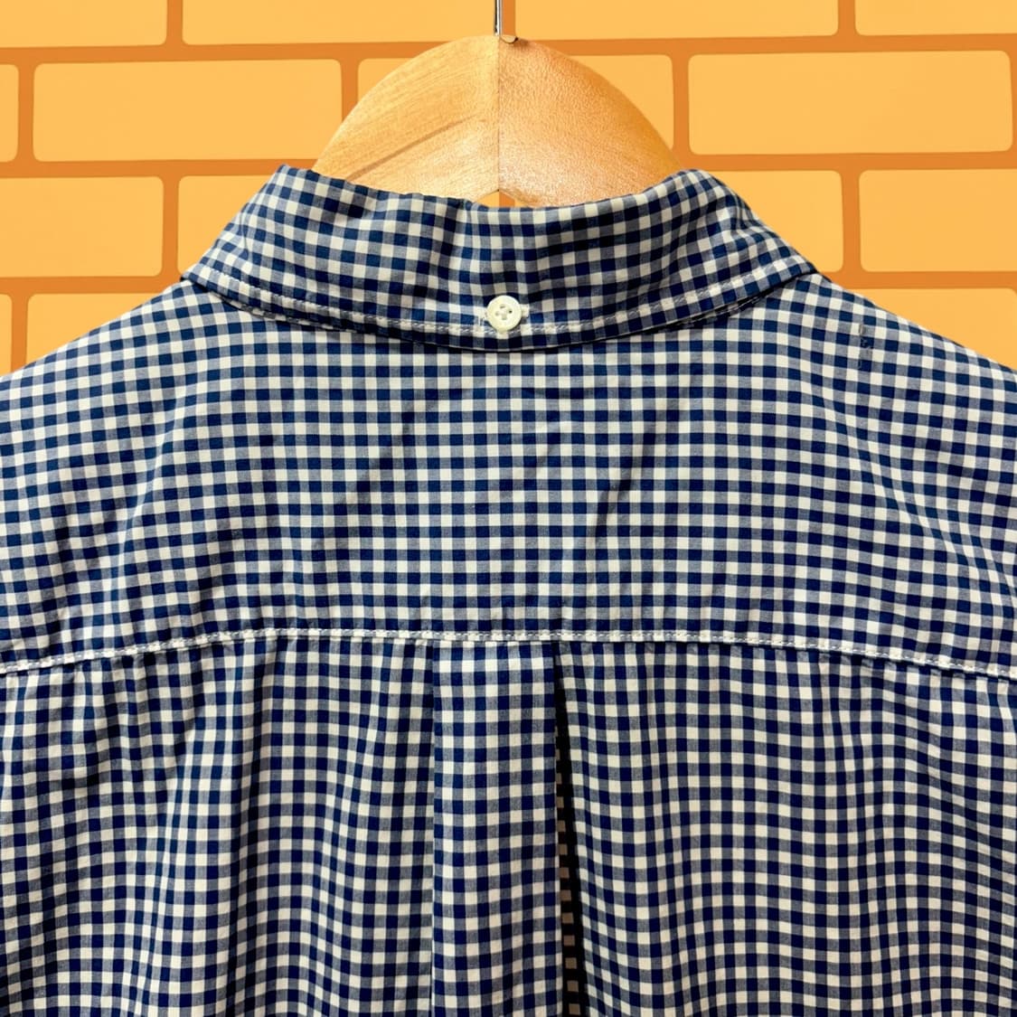 리바이스 블루 체크 셔츠 (M) 상품이미지6