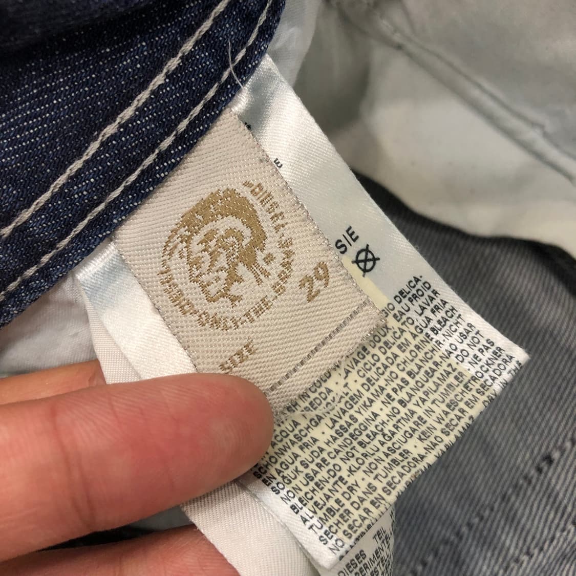 디젤 Safado 워싱 데님 팬츠 상품이미지7