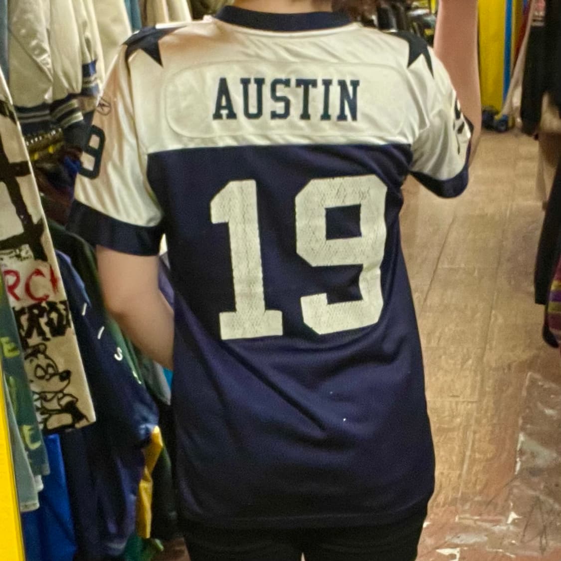 [HI] 리복 NFL 댈러스 카우보이스 마일스 오스틴 져지 퍼플/화이트 상품이미지5