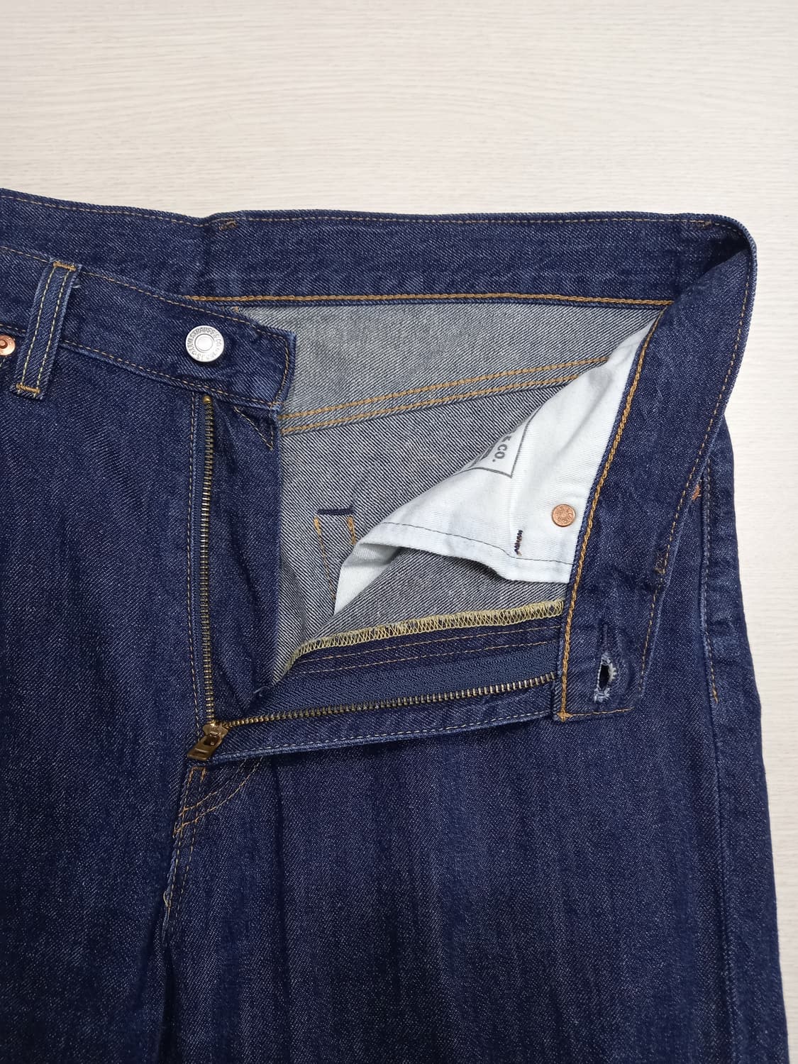 33 빅E 리바이스568 린넨18% 세미와이드진 33-430 상품이미지7